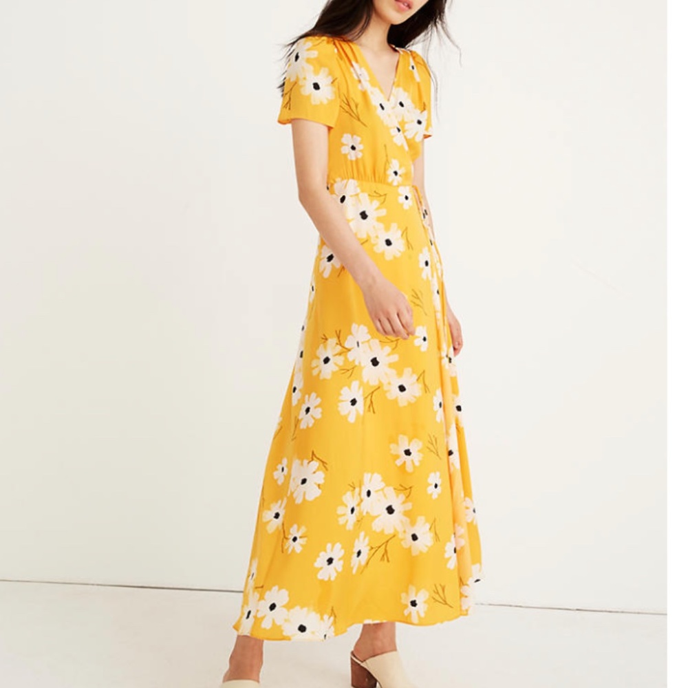 Madewell wrap dress